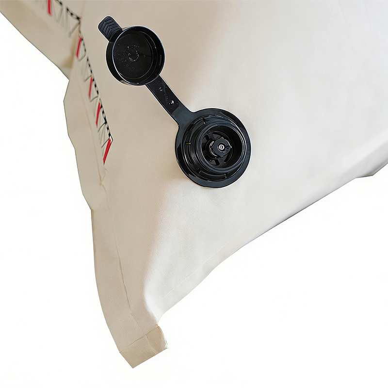 RoHS-zertifizierter und recycelbarer Stausack aus Kraftpapier mit doppeltem Sturmventil für den Versand
